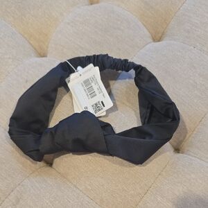 Lululemon Athletica Black Satin Headband